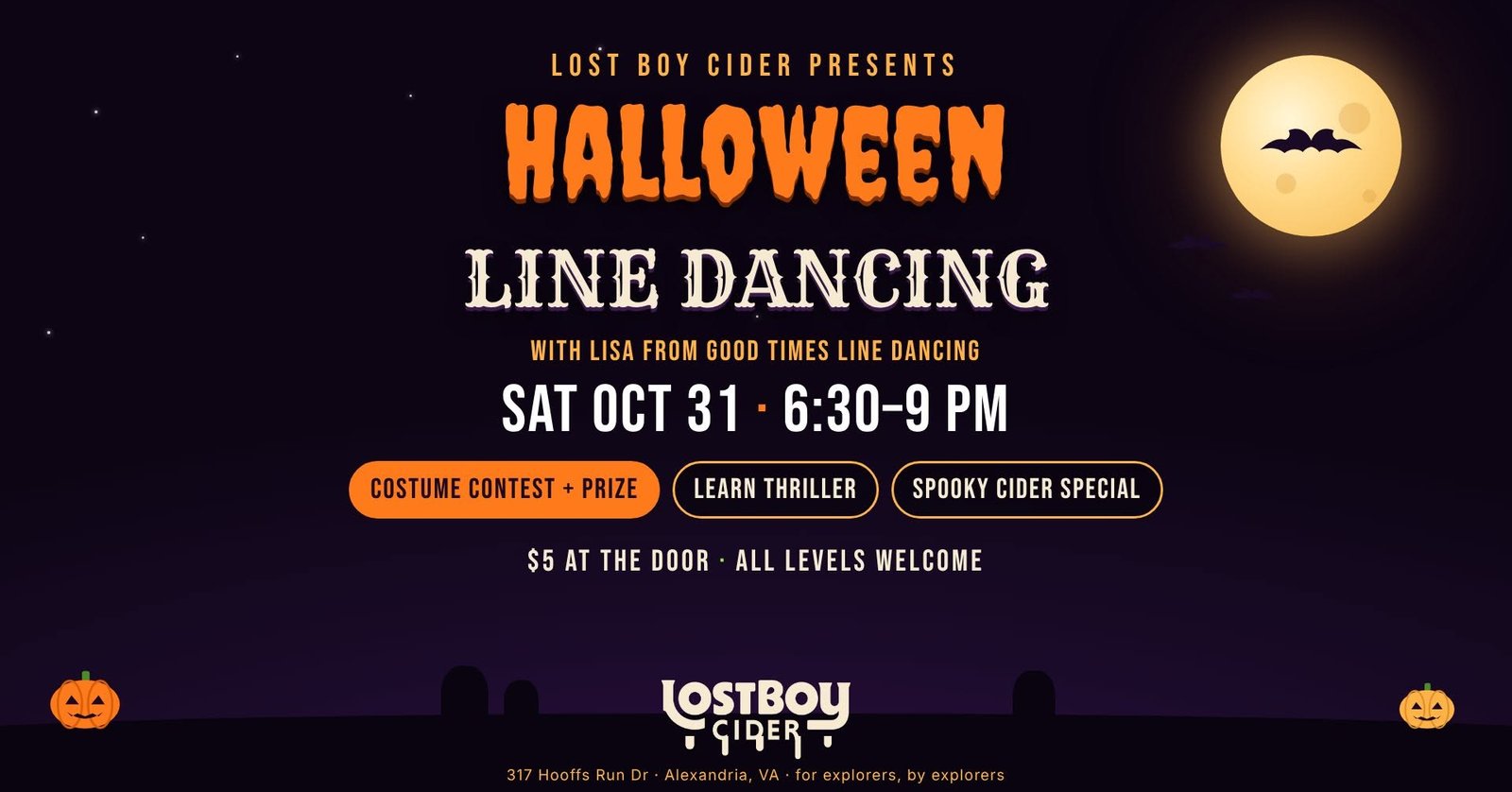 Halloween Line Dancing