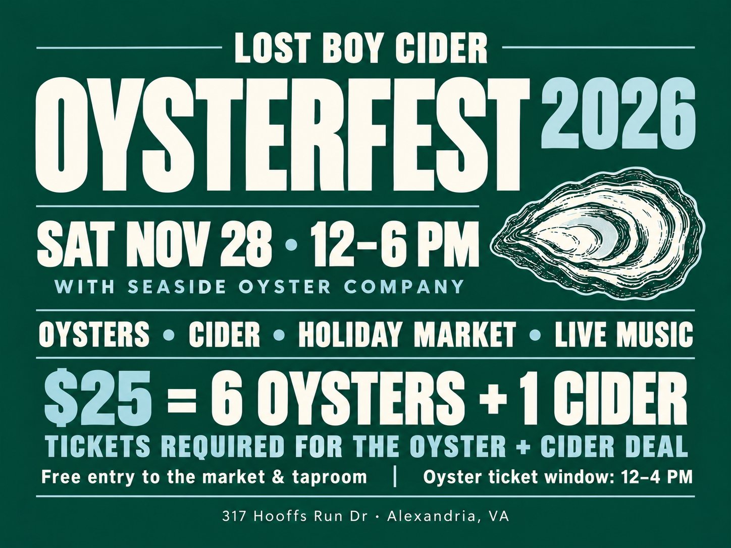 Oysterfest flyer
