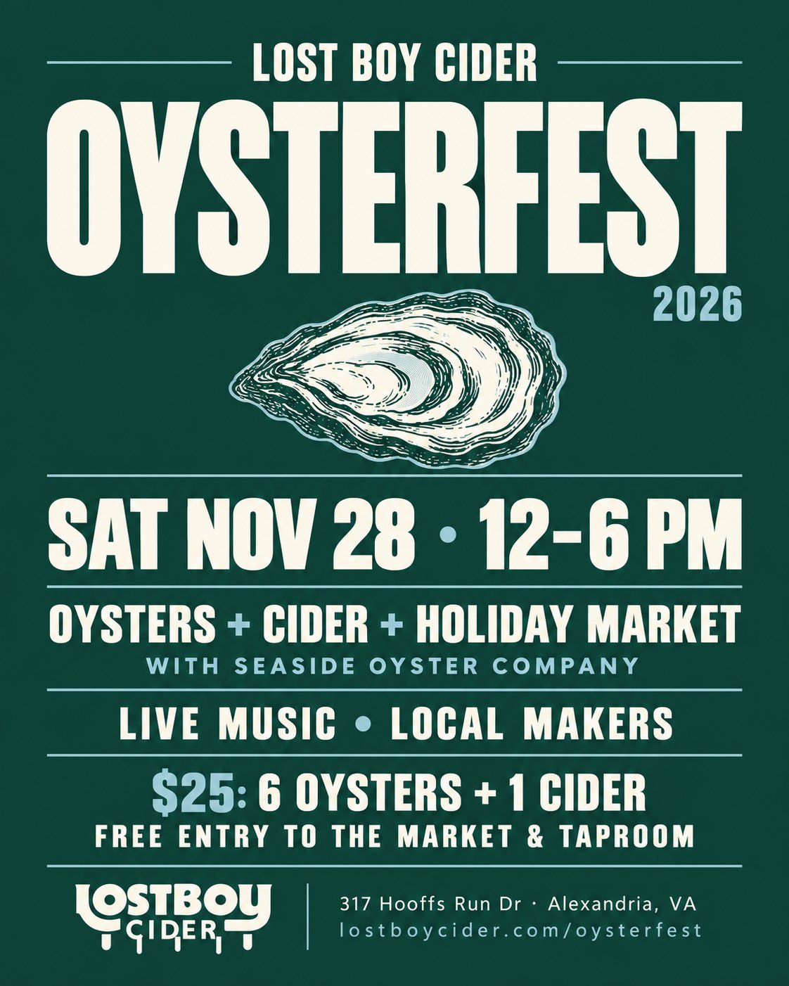 Oysterfest flyer